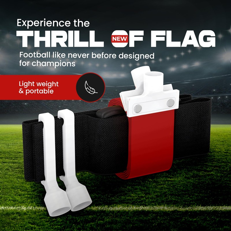 Gameday- Flag Football Set-Complete (10 Player) Flag Belts and Flags