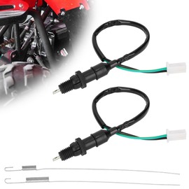 2 Wires Brake Switch Universal Brake Lamp Light Switch Rear Foot Replacement for ATV Dirt Bike Moped