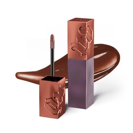 Urban Decay Vice Lip Bond Glossy Longwear Liquid Lipstick (Kissing Frenzy - Deep Warm Apricot Nude), Transfer-proof, Smudge-proof, Up to 16HR Wear, Vegan, Cruelty-free - 0.14 fl oz