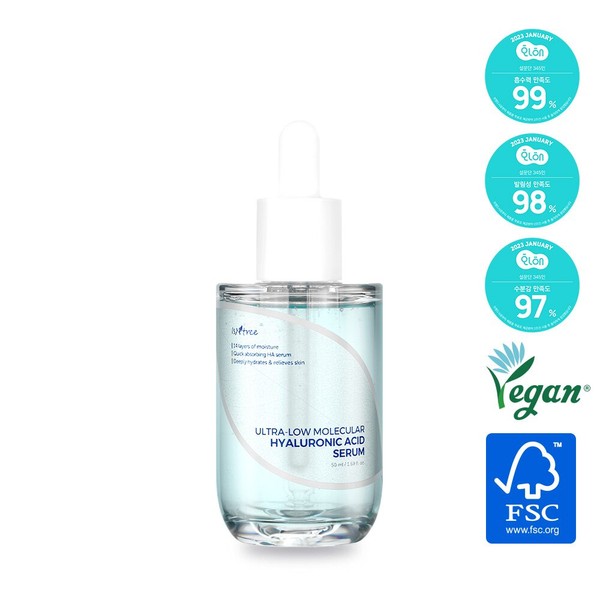Isntree Ultra-Low Molecular Hyaluronic Acid Serum 50mL - Isntree Ultra-Low