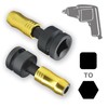 IVY Classic 44850 3/8" Square to 1/4" Hex Mega-Magnetic Impact