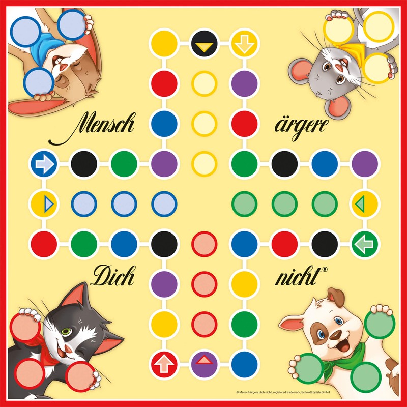 Schmidt Spiele 40591 My 6 First Games in Metal Case,