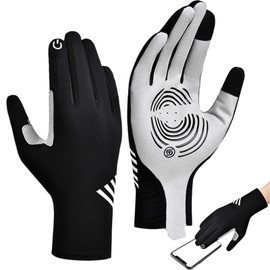 Mens Cycling Gloves,Full Finger Breathable Women Cycling Gloves | Ergonomic Sensitive Road Racing Outdoor Sports Gear for Cyclists Adults Teens Athletes Family