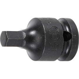 BGS 5485-9 Power Bit Socket 12.5 mm (1/2 Inch) Hex Socket 9 mm