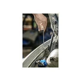 Högert Technik - Hex Key with Ball I Set of 9 I Sizes T1.5 to T10 I Made of S2 Steel I Resistant to Deformation and Abrasion I Manufactured according to the Standard DIN 911 I Long I Silver