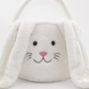 KEGOZ Plush Easter Basket, Bunny Easter Buckets, Easter Gift Bags