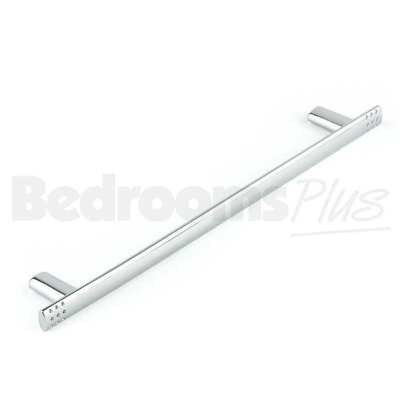 Chrome Bar Kitchen Cabinet Door Handle Cupboard Drawer Bedroom Furniture
