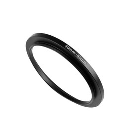 WIIYE 49mm to 55mm Step-Up Ring Adapter,49mm to 55mm Step Up Filter Ring,for All Brands UV ND CPL Metal Stepping Up Ring Adapter Filter (49mm to 55mm)