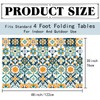 CREATCABIN Elastic Tablecloth Elastic Rectangular Tablecloth Leak-Proof Scratch-Resistant Waterproof Washable