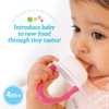 Dr. Brown's Designed to Nourish, Fresh Firsts Silicone Feeder, Pink