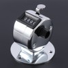 Leadigol Digital Hand Tally Counter Practical Metal Counting Number Display