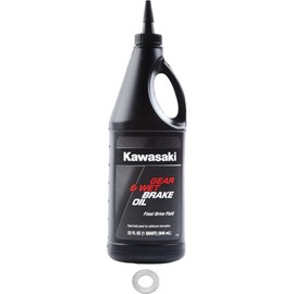 TUSK Drivetrain Oil Change Kit with Kawasaki Oil for Kawasaki KFX 700 2004-2009