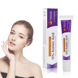 12% Azelaic Acid Serum, Azelainsäure Gesichtsserum Hyaluronsäure, Serum Gegen Rötungen für Sensible Haut, Glow Skin, Gegen Rötungen, Aufgehellte Pickelmale Dunklen Flecken