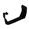 Square Line Guttering Fascia Bracket - Black - Pack of
