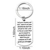 Inspirational Gift Keychain for Best Friend Birthday Gifts for Daughter