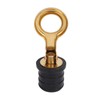 Snap Handle Drain Plug Rubber Brass Twist Design Long Lasting