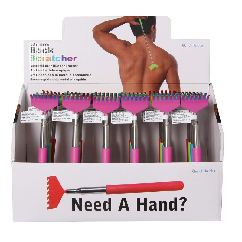 Out of the blue KG Extendable Back Scratcher Colourful