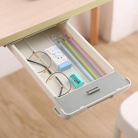 Attachable Drawers, Hidden Drawers, Mini Slide Storage Box, Under Top Plate, Retrofitable, Dead Space, Home Work, Double Sided Tape Included, Convenient Goods, Smartphone, Remote Control, Stationery,