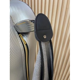 SunsprieJoy Magnetic Golf Towel for Golf Bags - Extra Large Microfiber Waffle Towel with Super Strong Magnet, Easy Club Attachment (Gray, 15"x24")