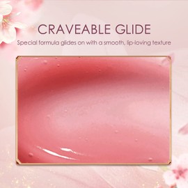 CATKIN Lippenbalsam Natürliche getönte Lippenpflege Classic mit Vitamin E, Spendet Feuchtigkeit für trockene Lippen Lippenpflegestift 3.3g (C06 CAMELLIA)