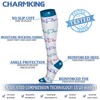 CHARMKING Compression Socks for Women & Men Circulation 6 Pairs