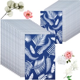Sun Print Paper Kit Cyanotype Paper A4 A5 Solar Drawing Art Paper Nature Sun Printing Paper for Adults Arts DIY Crafts Project, White, 8.3 x 11.7 Inch, 5.8 x 8.3 Inch