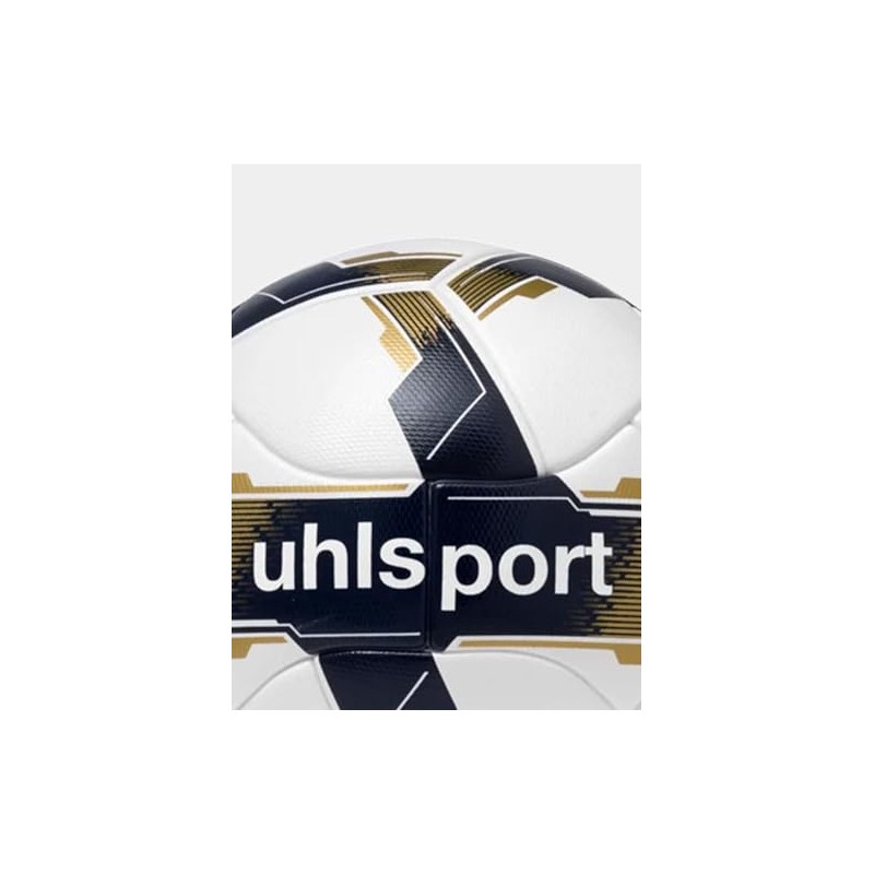 uhlsport Elite Match Pro ADDGLUE Football White/Gold, Size 5