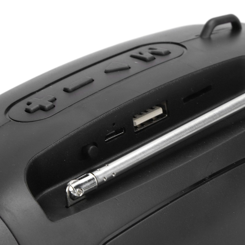 D10 Bluetooth V5.0 Wireless Speaker USB Micro Loudspeaker with Light