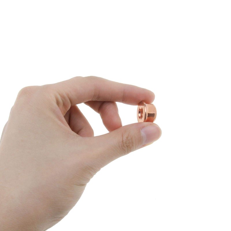 Create idea 20Pcs M10 Exhaust Manifold Hex Nuts Copper Plated