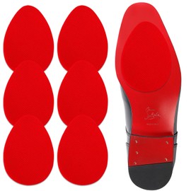 Ashoesert Red Bottoms Shoe Sole Protector,Shoe Sole Protector Replacement for Louboutin Shoes,Self-Adhesive Red Shoe Bottom Protector for Christian Louboutin Shoes