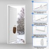 NABOWAN 30" Weighted Under Door Draft Stopper -Triangular Door Draft