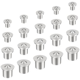 ZIUZI 20Pcs Dowel and Tenon Center Transfer Plugs, Solid Dowel Pin Centers Drilling Hole Tool Set for Woodworking ( 4 Sizes, 1/4" 5/16" 3/8" 1/2" )