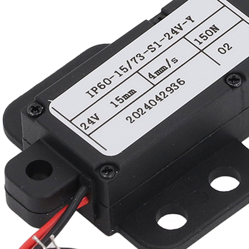 Mini Electric Linear Actuator 15mm Stroke 150N Thrust 4mm/s Speed