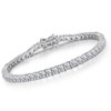 [3MNSCD] 7" 3 Color Gold Plated Tennis Bracelet Women Jewelry