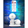 LED Astronaut Starry Sky Projector - Galaxy Projector with Moon