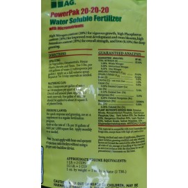 Southern Ag 20-20-20 Powerpak Water Soluble Fertilizer - 5 Lbs.