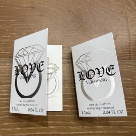 Vera Wang Lot 2 Vera Wang Love Eau De Parfum Spray Sample 1.2 ml EDP Perfume NEW & FRESH