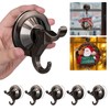 Antimbee Suction Cup Hooks,5 Pack Suction Cup Hanger with Ultra-Thin