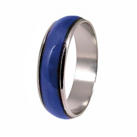 Marsrut 50pcs Wholesale Lots Pack Vintage Mixed Color Changable Mood Rings Size 6-10 in Bulk