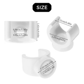 PEX pipe clamp, 20 1/2 inch PVC pipe and hose clamps, plastic U-shaped pipes clamp tool, pipe bracket socket plastic pipe clamp tool, support bracket socket fixed pipe