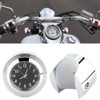 EVGATSAUTO Motorcycle Handlebar Watch, 7/8 Inch 1 Inch Motorcycle Handlebar