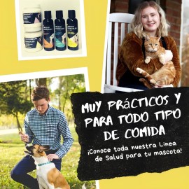 Omegas Aceite De Salmon Para Perros Omegas+espirulina 500 ml