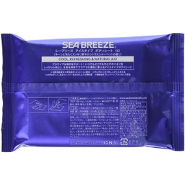 Sea Breeze Ice Type Body Sheet Citrus Sherbet 10 Sheets