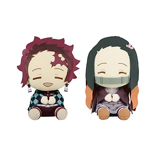 Demon Slayer: Kimetsu no Yaiba Dekkai Popfutto Plush Toy, Tanjiro
