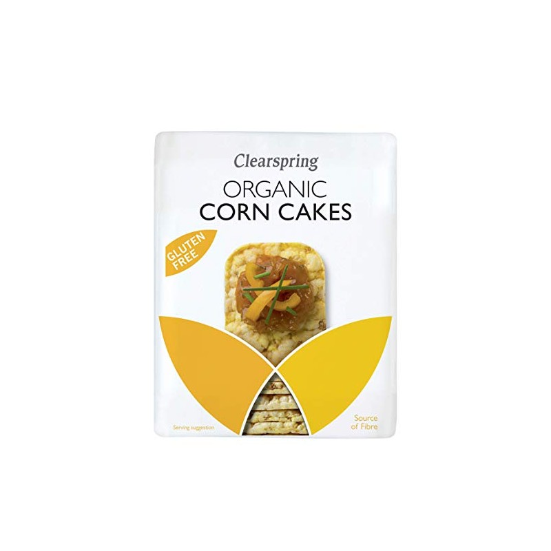 Clearspring | Organic Corncakes | 12 x 130g