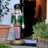 FUNBOY 3.5 FT Giant Inflatable Classic Nutcracker Christmas Decor, Indoor/Outdoor,