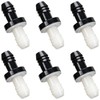 3/8" (10mm) One Way Inline Check Valve Plug-in Barb Non