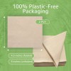Ibambo Bamboo Cocktail Napkins - 50 Pack, 2-Ply, Ecofriendly Beverage