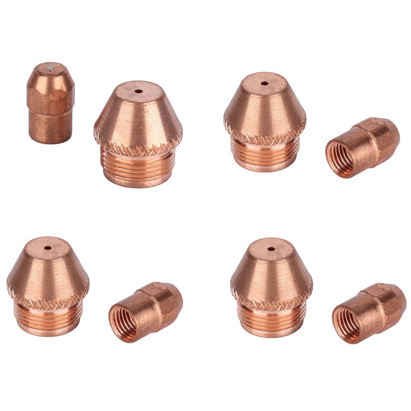 10 Set Plasma Cutter Consumables Electrode Tip Kit Nozzle Torch