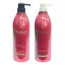 Fruit of the Nation 과일나라 아주까리 토탈헤어 샴푸+린스2종세트950ml-O/샴푸/모발/머리/헤어/관리/모발용/대용량/보습/케어 Fruit Country Ajukari Total Hair Shampoo + Rinse 2-Set 950ml